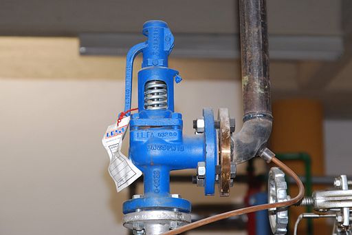 Boiler safety valve