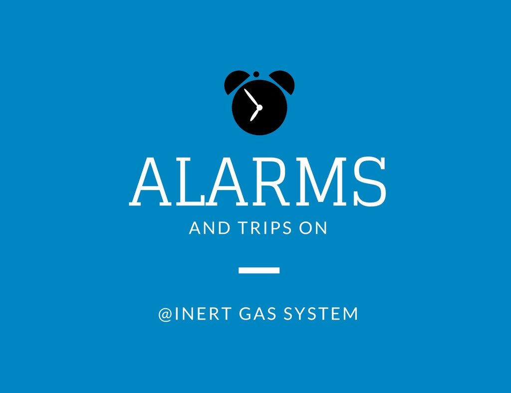 inert gas system alarms