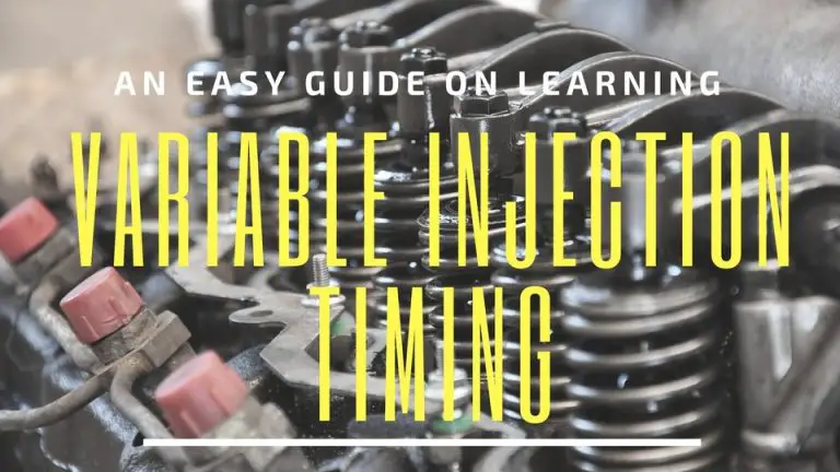 Variable injection timing