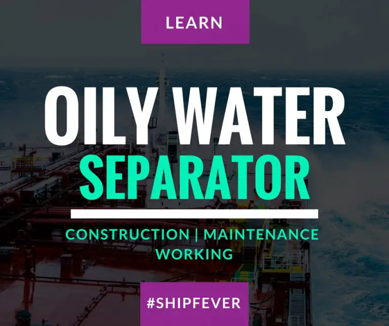 Oily water separator