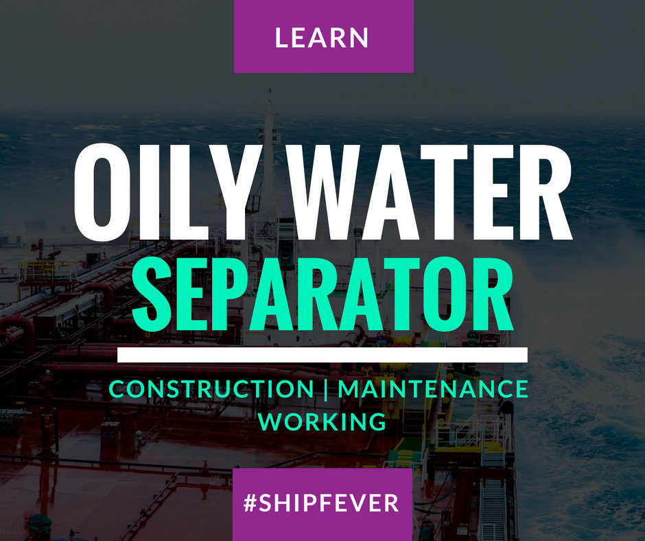 Oily water separator