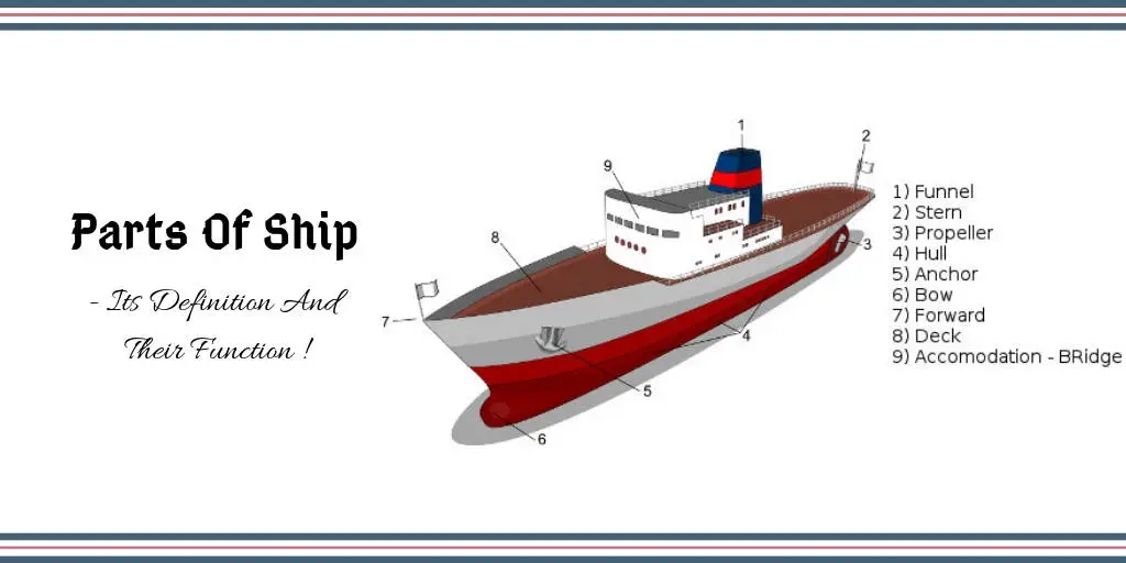 Different Parts of Ship And Its Function An Easy Guide