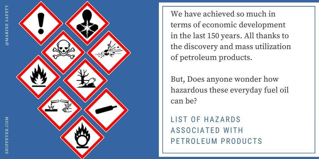 List of Hazards Associated With Petroleum Products
