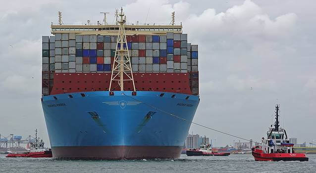 Madrid Maersk - Worlds largest container ships in maersk fleet